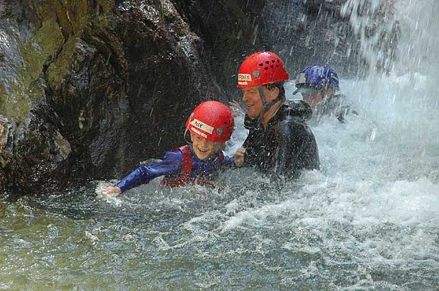  Barranquismo en familia 